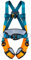 Generic Klettergurt | Baumklettergurt | Absturzsicherungs-Sicherheitsgurt, Fünf-Punkt-Abseilgurt für Erwachsene, Unisex, Hochfestes Polyester, Legierter Stahl, High-Visibility Yellow