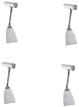 YARNOW 4 Pièces Petites pelles pour Creuser Bricolage Outillage Outils de Bricolage Sun Jardin Potager Jardinage Outillage gräwe Petites pelles pour Le Jardinage Pelle de Le Fer