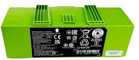 Staubsauger-Akku, Kompatibel Mit IRobot Roomba I3 I3+ I4 I4+ 4150 4550 4552 I8 I8+ I8550 E5 5150 E5150 E5154 E5158 E6 6198 J7 J7+ 7550 V ABL-F, Staubsauger-Akku, Staubsauger-Zubehör, Kehrmaschinen-Zub