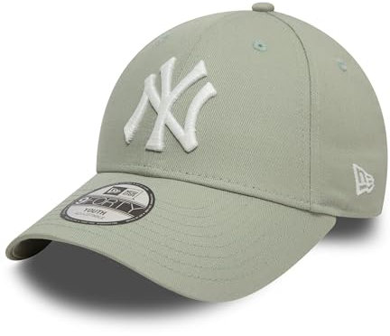 New Era New York Yankees 9Forty Cap für Kinder mit verstellbarem Verschluss Kappe Sommer Teamlogo grün - Youth