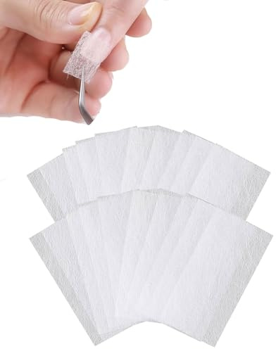 TPZORJX 50 Stück Silk Fiberglass Nail Extensions,fiberglas gel nägel,Fiberglas Nagelverlängerung Nail Extension Silk Fiberglass Gel Kit Manicure Tool für die Fingernagelreparatur Nägelverlängerung