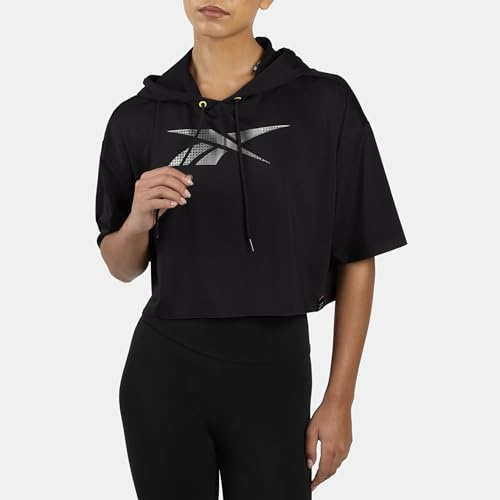 Reebok RBK LAB Cropped Hoodie Black