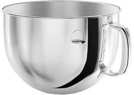 Professioneller Knethaken Und Rührschüssel Aus Edelstahl For 5- Und 6-Quart-Mixer, Kompatibel Mit Mixern Der Serien KitchenAid 5 Plus Und 600