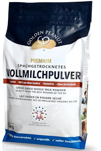 GOLDEN PEANUT Vollmilchpulver sprühgetrocknet Trockenmilch Eiscreme 2x5kg