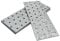 OMIDEAS 5 x Placas Perforadas (200 x 80 x 2) Placas de Unión Planas de Acero Placa de montaje Soporte de fijación Galvanizado