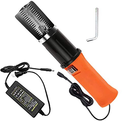 Raspador Pescado Escamador de pescado eléctricamente acero inoxidable Limpiador de escamas de pescado Rápida Raspador de Escamas de Pescado Complimentos Raspador de Piel de Pescado Utensilos