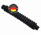 WS · SYSTEM 1x Universal Faltenbalg aus Gummi – 1 Stk flexible & dehnbare Achsmanschette MADE IN GERMANY aus hochwertigem PVC – Schelle in Größe: L 53mm-175m Ø12 mm / 14mm