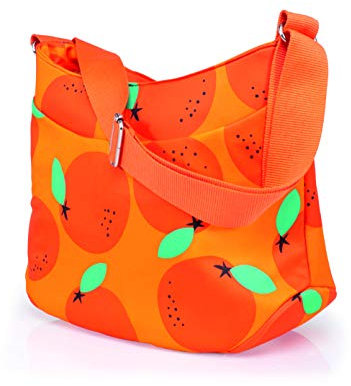 Cosatto Wowee Baby Change Bag, Bottle Holder, Wipe Clean Mat, Key Holder, So Orangey, 0.7 kg