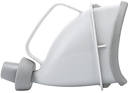 Auto Urinal Gerät, Asudaro Tragbares Urinal Älteres Urinal Wiederverwendbare Notfall-Urinal Tragbares Töpfchen Flasche für Camping, Auto, Reisen, Stau und Warteschlangen WC Urinal,Grau