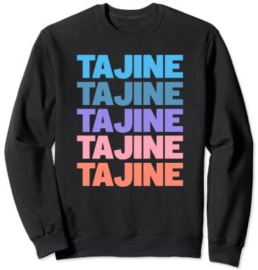 Funny Modern Repeated Tajine Tagine Maghreb Chef Sudadera