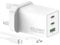 67W USB C Charger, MacBook Charger PPS 3-Port GaN Ⅲ PD Fast Wall Charger Plug with 100W Type-C Cable for Macbook Pro/Air, Dell XPS 13, HP Laptops, iPhone 16/15/14/13, Galaxy S24 Ultra/S23 (White)