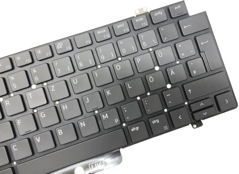 T-ProTek DEUTSCHE - Schwarz Tastatur Keyboard mit Beleuchtung kompatibel für Dell Latitude E5430 5430-1864
