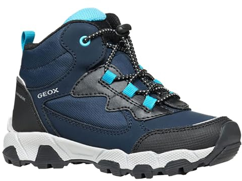 Geox JUNIOR J MAGNETAR Boy B ABX Low Easy Entry AVIO/Lime Green 29_EU