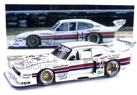 WERK 83 Capri Turbo GR.5 - DRM 1982/18 - Weiß/Blau/Rot - 1:18 - Metall - Erwachsene, Sammler - Unisex - Männer (Adult)