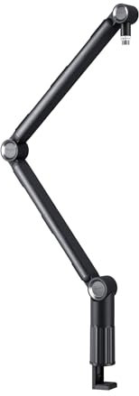 CHERRY XTRFY NGALE BOOM ARM, Aluminium Microphone Arm, Black