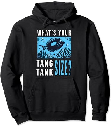 What's Your Tang Aquarium Größe Spaß Salzwasser Aquarium Fisch Wortspiel Pullover Hoodie