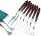 Primst 9PCS Palette Knifes Stainless Steel Painting Knife Set for Oil Paint Canvas Acrylic Paint Cake Decorating, Wooden Handle Paint Knives Art Spatula for Painting Color Mixing