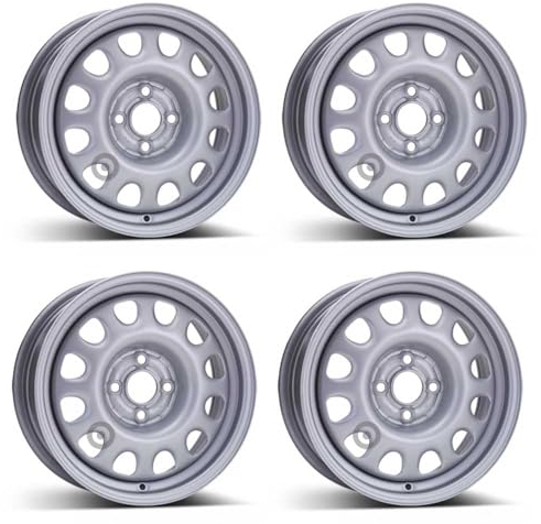 4x Alcar Stahlfelgen 4-8950 6.0Jx15 ET35 4x100 kompatibel mit Volkswagen Corrado Golf II Jetta Passat