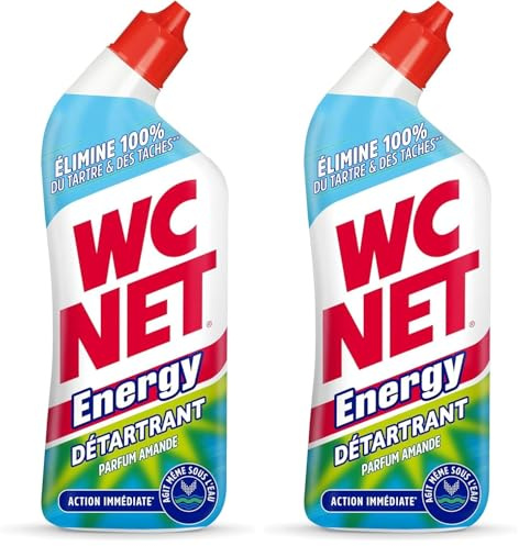WC Net Energy Gel WC Détartrant Parfumé 700 ml (Lot de 2)