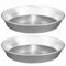 Sicignano | Set 2 Tortiera Conica Bassa in Alluminio 99,5%, Diametro 26 cm, Ideale per Torta, Pastiera, Crostata e Dolci al Forno, Riutilizzabile, Riciclabile