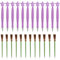 Anprola 12Pcs Star Wand Pens and 12Pcs Witch Broom Pens Party Supplies Set Princess Witch Wand Ballpoint Pen Theme Birthday Halloween Goody Bag Filler Favors for School Rewards