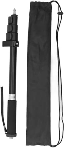 Aluminiumlegierung Teleskop -Zentrierung von Pole Tragbarer Professional Messung der Mapping MonopoD GPS RTK -Stange 1,5meter Leichter lebiger Robust