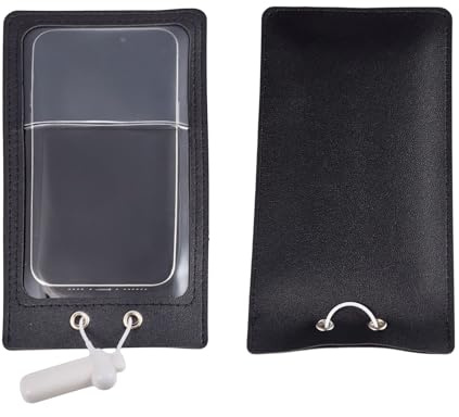 ZFD Reusable Anti-Camera Phone Pouch with Secure Closure - No Photography Allowed Bag for Muslim Wedding, Confidential Meetings, Concerts, Labs 50 Packs with Secure Closures