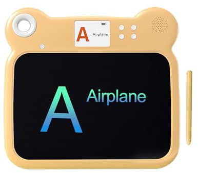 Tablet Drawing - Educational Learning Table Game Intended for Girls from 3 Years, Drawing - Travel School Plane Road Trip and Game