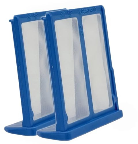 2x Flusensieb Filtersieb für Bosch Siemens 00619697 619697 | Ersatz-Fusselsieb Filtersieb kompatibel mit Avantixx Logixx Maxx iQ500 iQ700 iQ800 Wäschetrockner