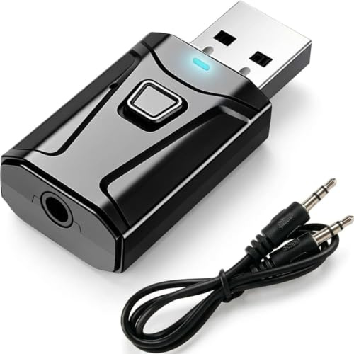 Bluetooth Adapter for TV – USB Bluetooth Transmitter for PC, Car, and Home | Wireless Audio Receiver for TV PC Laptop Car Stereo Home Living Room Office Use. Practical product details for everyday use