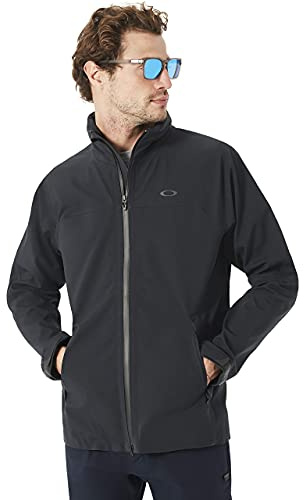 Oakley Men's AERO Jacket, Blackout, Medium