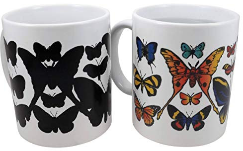 Butterflies Magic Mug - Color Changing Mug - Coffee Mug - lepidopterist - lepidoptera - coffee cup - 11oz size
