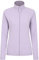 Mountain Warehouse Raso Womens Fleece - Soft Touch Ladies Sweater Top with Full Zip, Microfleece - Best for Daily Use, Outdoors & Travelling Lilac Women's Size 12