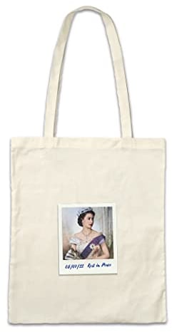 Urban Backwoods Queen Elizabeth Portrait II Hipster Bag Beutel Stofftasche Einkaufstasche