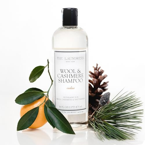 The Laundress Wool & Cashmere Shampoo, Cedar Scent, 31 Loads, Pack of 1