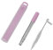Pajitas plegables de acero inoxidable, pajitas retráctiles, pajitas de metal reutilizables, bolsas de paja de viaje, pajitas plegables de acero inoxidable para beber, pajitas de trabajo portátiles