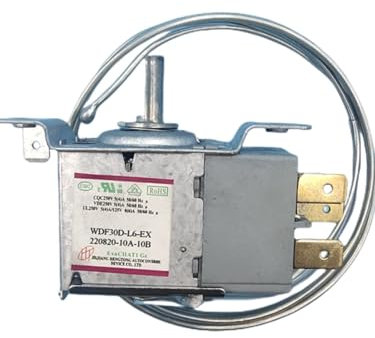 Termostato for frigorifero WDF30D-L6-EX Termostato con interruttore di controllo meccanico della temperatura Vecchia sonda 90 cm
