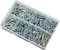 Zinc Plated Self Tapping Screws Slotted Pan Head 8-12 Assorted Box 330pcs
