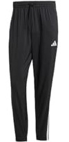 adidas Herren Essentials 3-Stripes Woven Joggers Hose, Schwarz/Weiß, XL