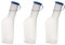 HaseMed Urinflasche für Männer - 1000 ml, mit Deckel, 3 Stück | Autoklavierbar bis 130 °C, aus Polypropylen, auslaufsicher & hygienisch - ideal für Pflege, Krankenhaus & Reise
