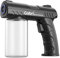Gabri Nano Atomiser Spray Gun with Blue Light, Barber Electric Spray Bottle Gun, Disinfection Atomizer, Cordless Fogger Machine, Liquid Capacity 280ml, Car, Home, Garden, Spa, Beauty Salon (Black)