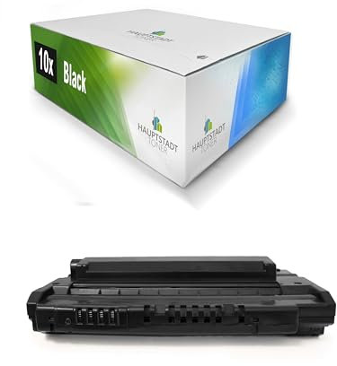 HAUPTSTADT TONER DarkSerie Toner 10x kompatibel für Samsung ML2250 ML2251 ML2252 ML2254 ersetzt ML-2250D5