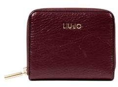 Liu Jo Caliwen Short Zip Wallet, Red Wine-91726, Taglia Unica, Minimalist
