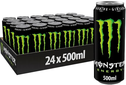 Monster green Lot de 24 boîtes jetables 24 x 500 ml