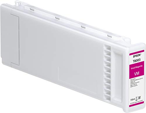 Epson UltraChrome PRO 700ml Vivid Magenta Ink Cartridge for SureColor P10000 & P20000 Large-Format Inkjet Printers