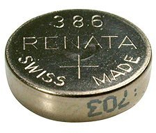 Renata 386 Button Cell watch battery