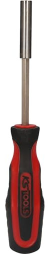 KS Tools 159.1198-E Destornillador para puntas intercambiables de 1/4 ERGOTORQUEplus, 205 mm, colgador