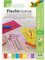 folia 70250 - Flecht- & Webmotive aus Tonpapier (130 g/m²), DIN A4, 48 Blatt farbig sortiert mit 8 verschiedenen Motiven, kreative Beschäftigung für Kinder