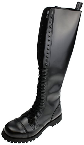 Boots & Braces Stiefel 30-Loch Rangers Schwarz