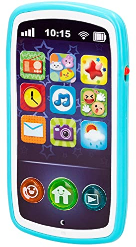 winfun 44523 Teléfono móvil musical para bebés, Multicolor, 1 Unidad